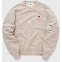 AMI Paris SWEATSHIRT AMI DE COEUR men Sweatshirts beige in taglia:L