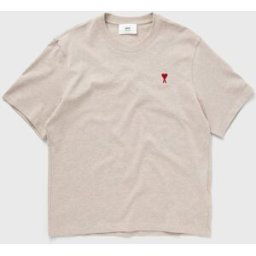 AMI Paris AMI DE COEUR TEE men Shortsleeves beige in taglia:S