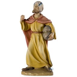 Scultura in legno Cammelliere color