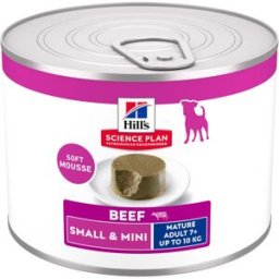 HILLS Hill's Science Plan Small&Mini Senior Lattina Multipack 12x200G MANZO