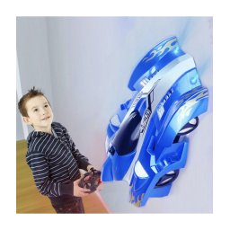 Trade Shop - Macchina Radiocomandata Telecomandata Wall Climber Si Muove Su Parete Soffitto -