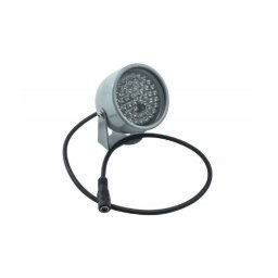 Trade Shop - Illuminatore Faretto Per Telecamere Videosorveglianza 48 Led Range 15 Metri -