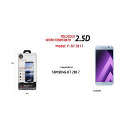 Trade Shop - Pellicola Vetro Temperato Samsung Galaxy A7 2017 Protezione Schermo Maxtech P-a7 2017 -