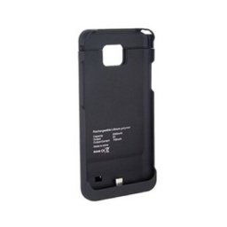 Trade Shop - Custodia Batteria Esterna 2200 Mah Per Samsung S2 Gt-i9100 Nera -