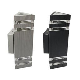 Trade Shop - Applique A Parete Per Esterno Doppia Luce Frontale Lampada Giardino Moderna Es16 -