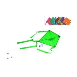 Trade Shop - Aquilone In Nylon Colori Assortiti Gioco Divertimento Bambini Estate 57 X 46 Cm -