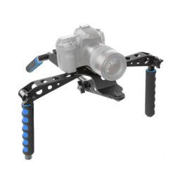 Trade Shop - Stabilizzatore Per Fotocamera Camera Professionale Montaggio Spalla Foto Q-wd81 -