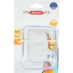ZOLUX Uccelli Mangiatoia Calopsite Trasparente 1 PZ