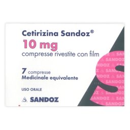 Cetirizina Sandoz 7 Compresse Rivestite 10mg