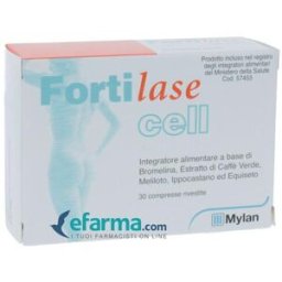 Fortilase Cell Integratore Anticellulite 30 Compresse