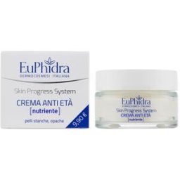EuPhidra Skin Crema Viso Nutriente Anti-Age per Pelli Secche ed Inaridite 40 ml