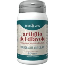 Erba Vita Artiglio del diavolo Integratore Articolare 60 Capsule 500 mg