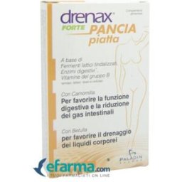 Drenax Forte Pancia Piatta Integratore Digestivo 30 Compresse