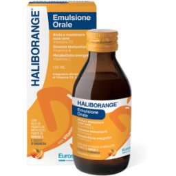 Haliborange Emulsione Orale Integratore di Vitamine 150 ml