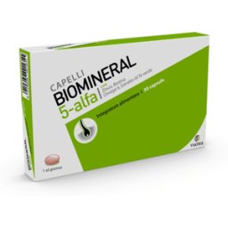 Biomineral 5-Alfa Integratore Capelli 30 Capsule