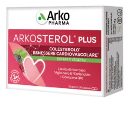 Arkopharma Arkosterol Plus Integratore Antiossidante 30 Capsule