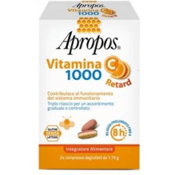 Apropos Vitamina C 1000 Retard 24 Compresse