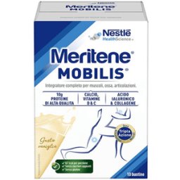 Meritene Mobilis Vaniglia Integratore Muscoli Ossa Articolazioni 10 bustine