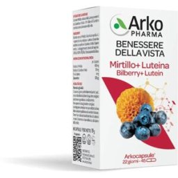 Arkopharma Arkocapsule Mirtillo E Luteina Integratore 45 Capsule
