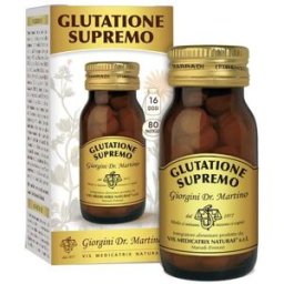 Dottor Giorgini Dr. Giorgini Glutatione Supremo Integratore Funzionalità Epatica e Depurativa 80 Pastiglie