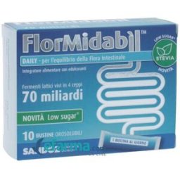 Flormidabil Daily Polvere Integratore Fermenti Lattici 10 Bustine