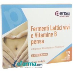 Pensa pharma Fermenti Lattici Vitamina B Integratore 12 Bustine