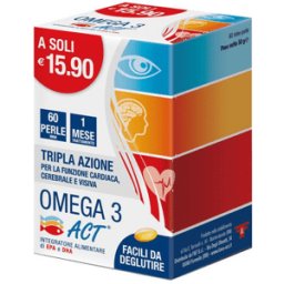 Linea Act Omega 3 Act Integratore 60 Perle