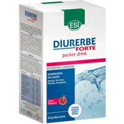 Esi Diurerbe Forte Integratore Magno 24 Drink Pochet Melograno