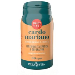 Erba Vita Cardo Mariano Integratore Epatico 60 Capsule