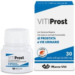 Massigen Vitiprost Integratore Prostata e Vie Urinarie 30 Perle Softgel