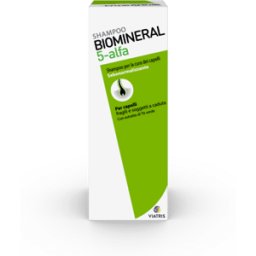 Biomineral 5-Alfa Shampoo Trattante Sebonormalizzante Per Capelli Che Cadono 200 ml