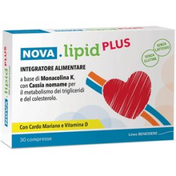 Nova argentia Nova Lipid Plus Integratore Per Il Colesterolo 30 Compresse