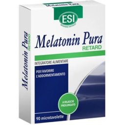 Esi Melatonin Pura Retard Integratore Per il Sonno 90 Microtavolette