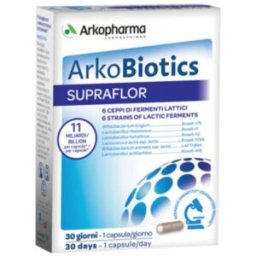 Arkopharma ArkoBiotics Supraflor Integratore 30 Capsule