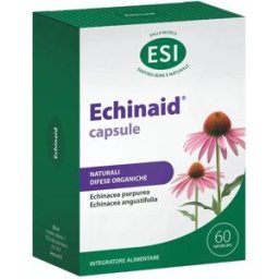 Echinaid Esi Naturcaps Integratore all'Echinacea per le Naturali Difese Immunitarie 60 Naturcaps