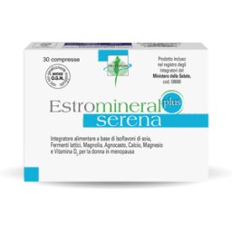 Estromineral Serena Plus Integratore Menopausa 30 Compresse