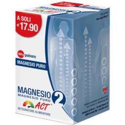 Linea Act Magnesio 2 Act Magnesio Puro Integratore In Polvere 300 g