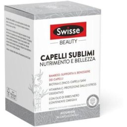Swisse Beauty Capelli Sublimi Integratore di Vitamine e Minerali 30 Capsule
