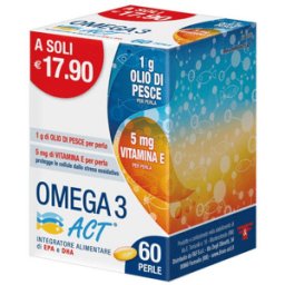 Linea Act Omega 3 Act 1 Grammo Integratore 60 Perle