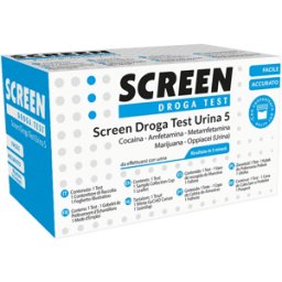 Screen Italia Screen Droga Test Urina 5 Test Multidroghe Rilevazione 5 Sostanze