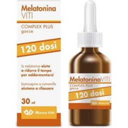 Marco Viti Melatoninaviti Complex Plus Gocce Integratore Per il Sonno 30 ml