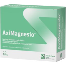 Schwabe pharma italia Aximagnesio Integratore Di Magnesio 20 Bustine