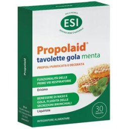 Propolaid Esi Integratore Benessere Gola 30 Tavolette Gusto Menta