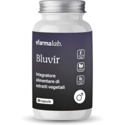eFarmaLab Bluvir Integratore Desiderio Sessuale Maschile 30 Capsule