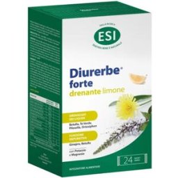 Esi Diurerbe Forte Pocket Drink Limone Integratore Drenante 24 Bustine