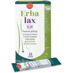 Erba Vita Erbalax Slim Pancia Piatta Integratore Dimagrante 12 Stick