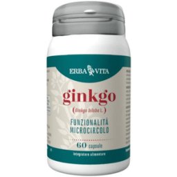 Erba Vita Ginkgo Integratore Microcircolo 60 Capsule