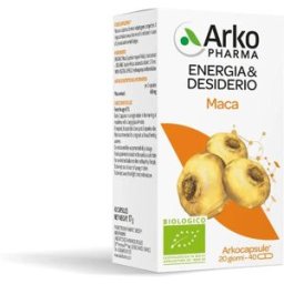 Arkocapsule Maca Bio Integratore Tonico Adattogeno 40 Capsule