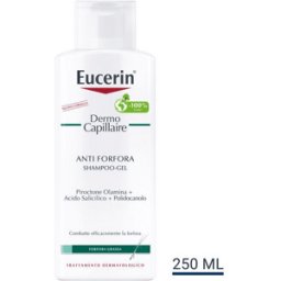 Eucerin DermoCapillaire Shampoo Gel Antiforfora Grassa 250 ml