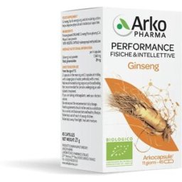 Arkocapsule Ginseng Bio Integratore Tonico 45 Capsule